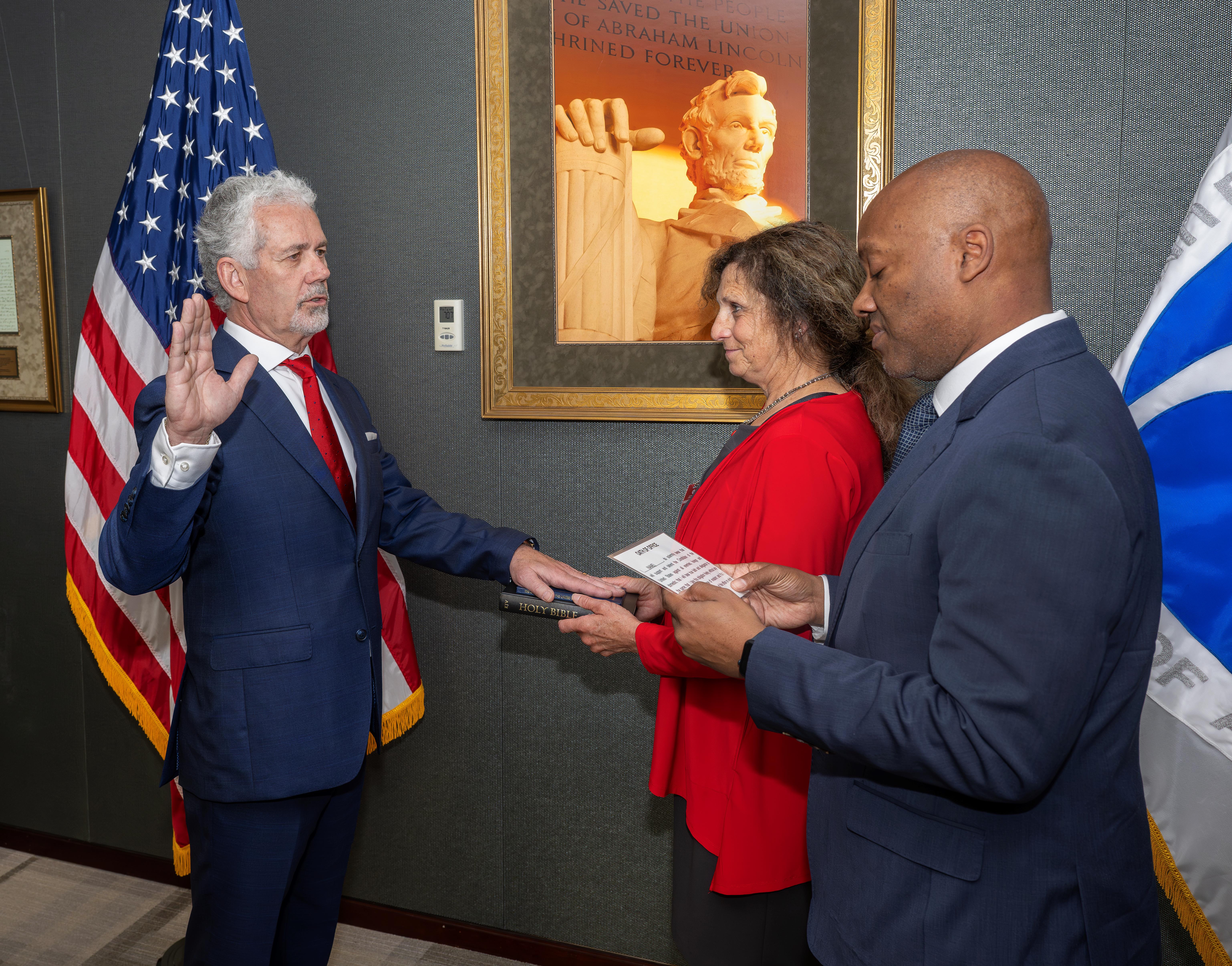 New Administrator Swearing In Ceremony
