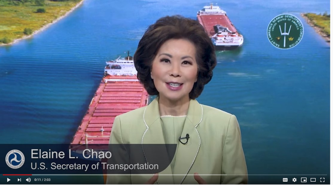 Secretary Chao’s remarks can viewed HERE.